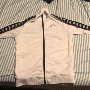 white kappa tracksuit